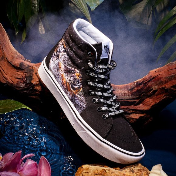 Vans Shoes - Vans X Discovery Project Cat Unisex ComfyCush Sk8-Hi Sneakers